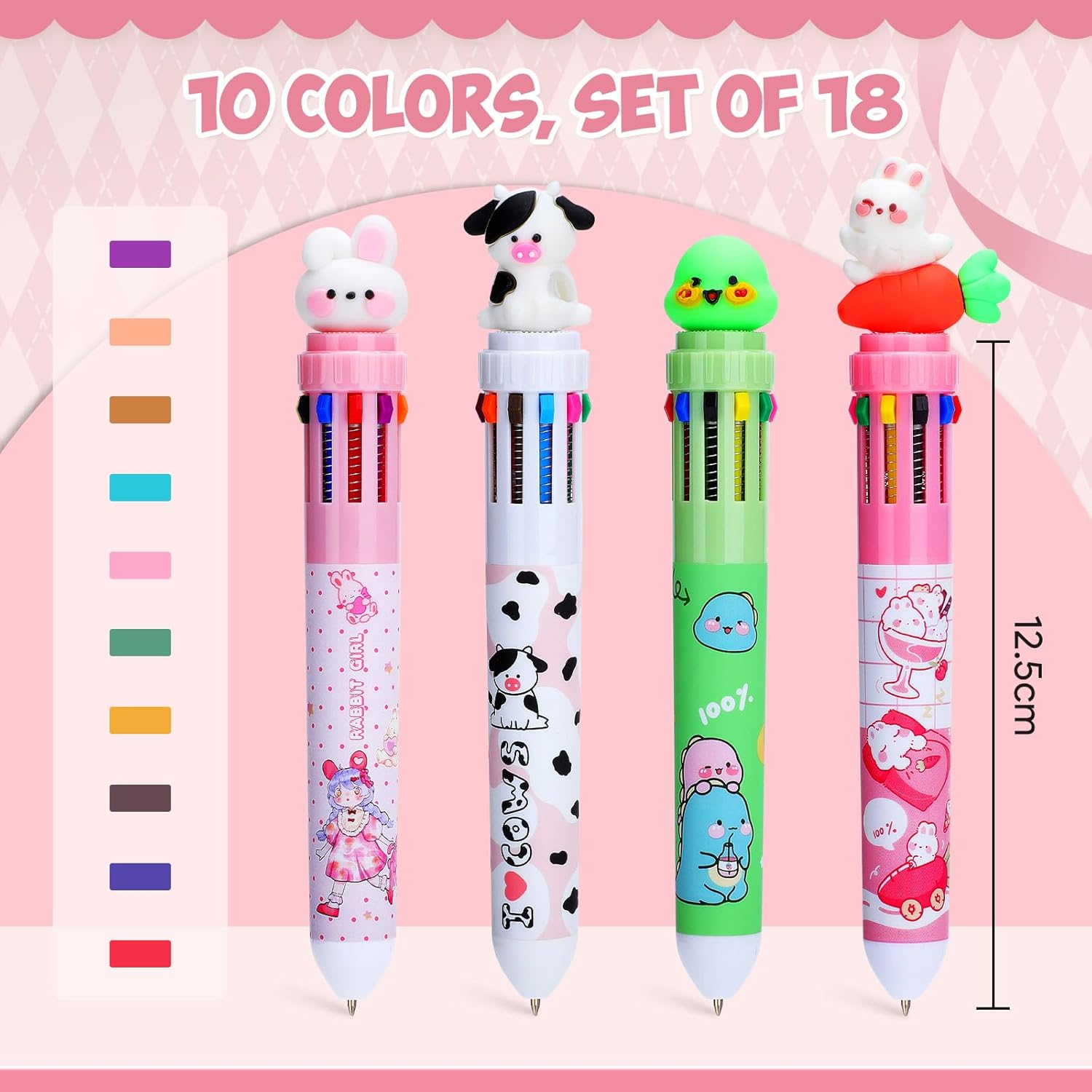 Penna Sfera 10 colori in 1 Multicolor