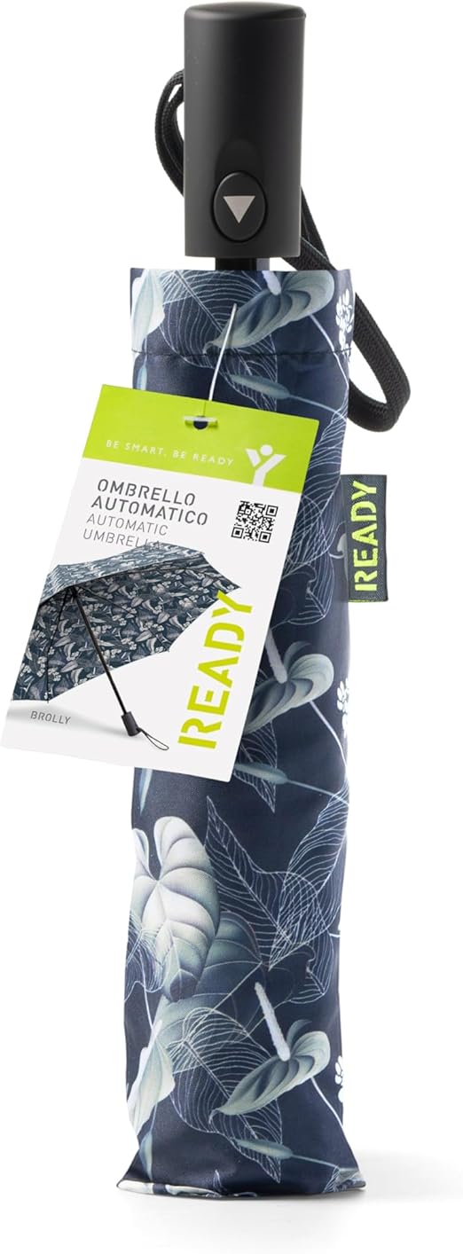 Ombrello Automatico Pattern Inverno Ready