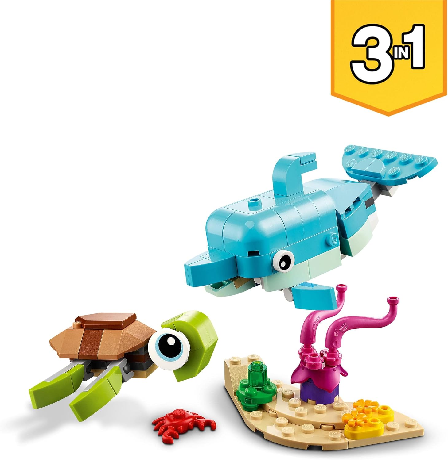Lego Creator 31128 delfino e tartaruga