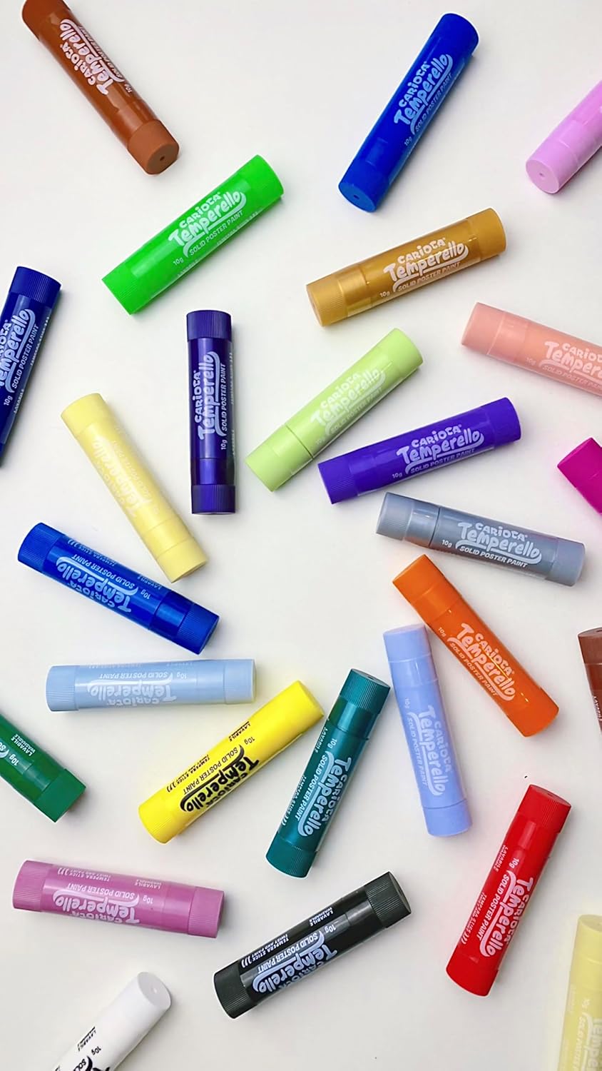 Tempere Stick temperelli 12pz Carioca