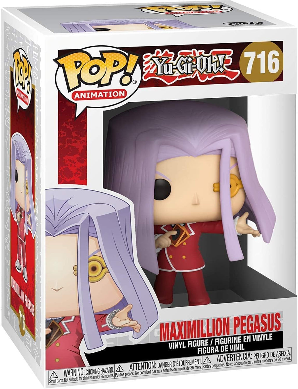 Funko Pop YuGiOh 716 Maximillion Pegasus