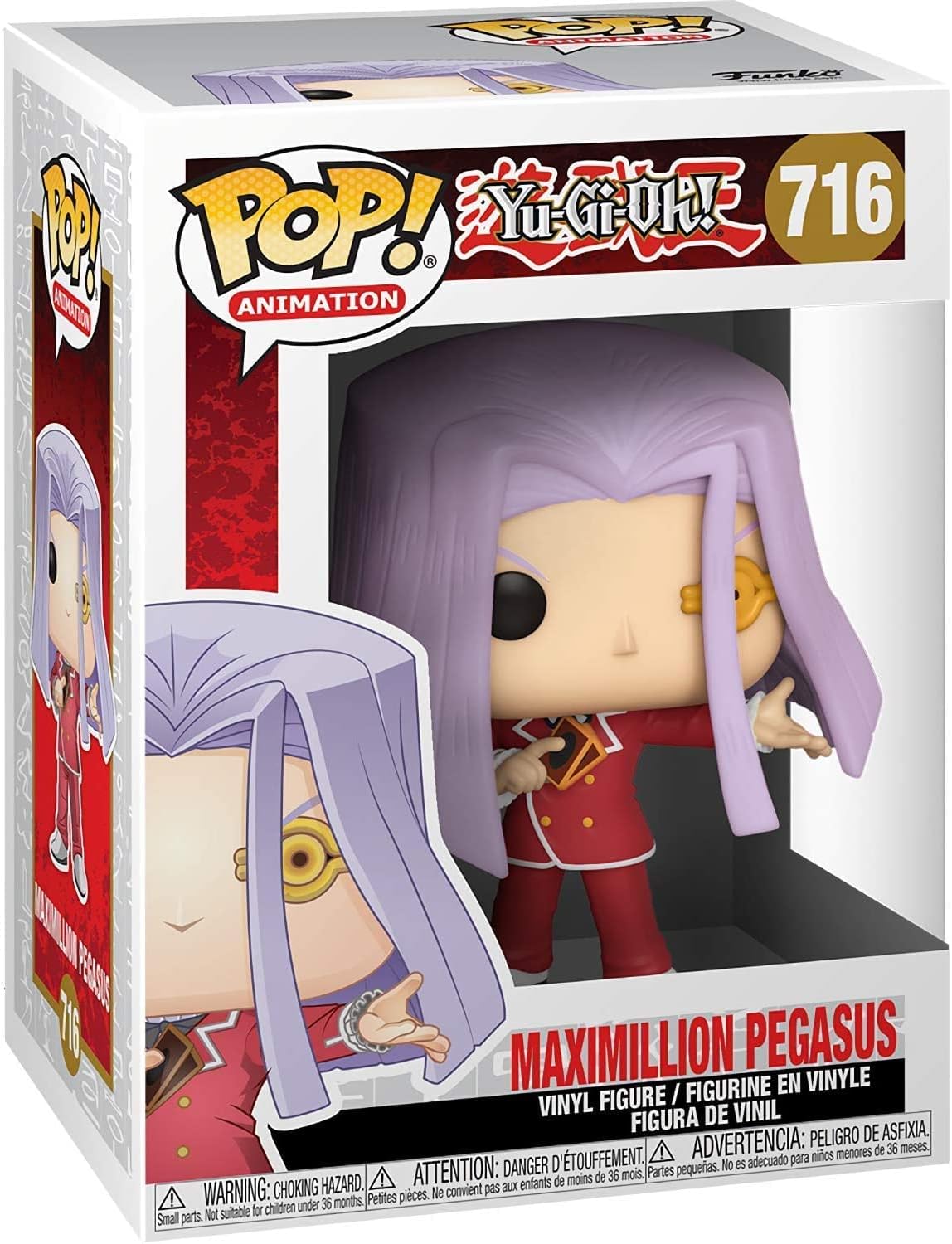Funko Pop YuGiOh 716 Maximillion Pegasus