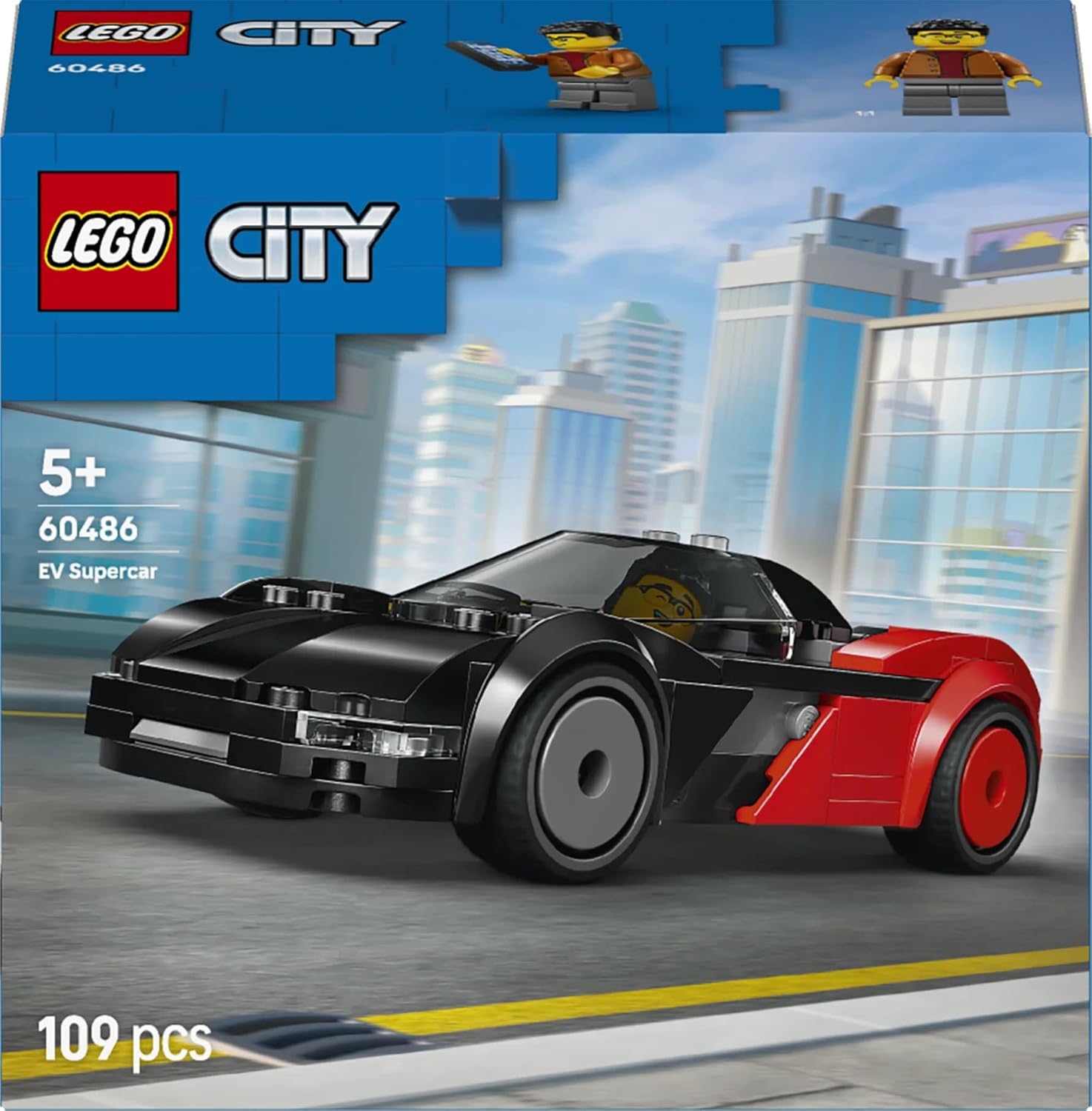 Lego City 60486 EV Supercar