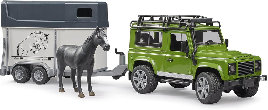 Land Rover Rimorchio Cavalli 02592 Bruder