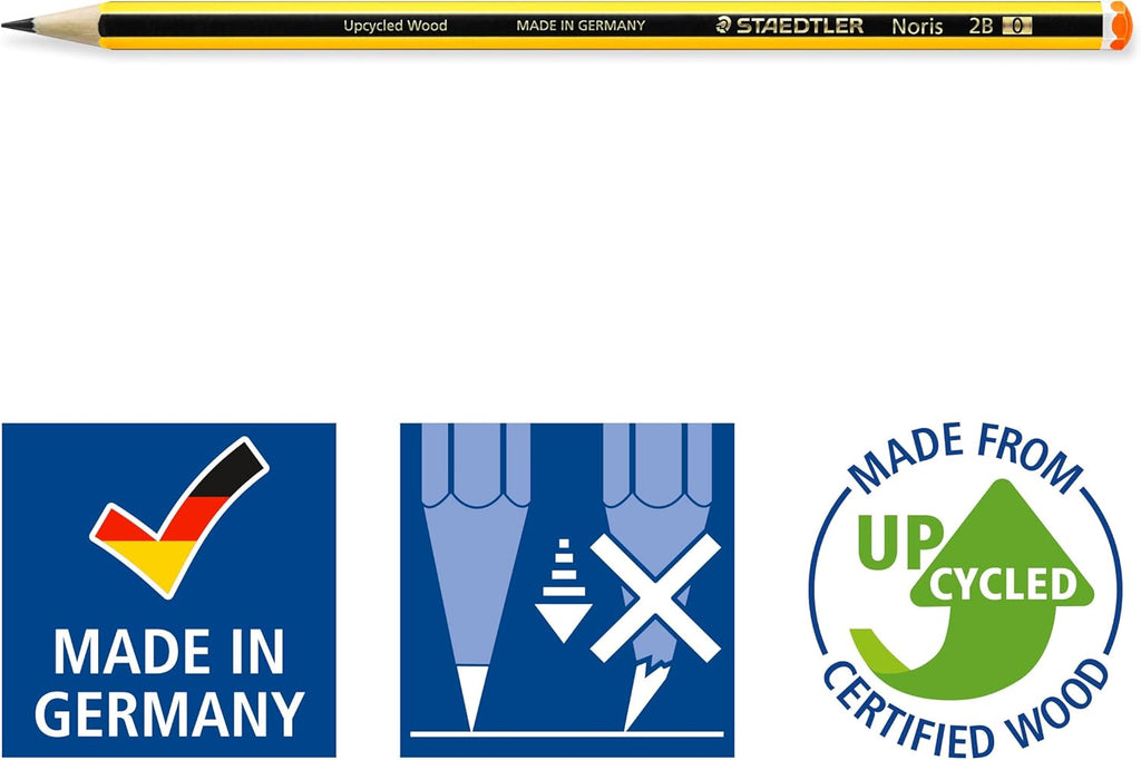 Matita 2B Noris Tappo Arancione Steadtler