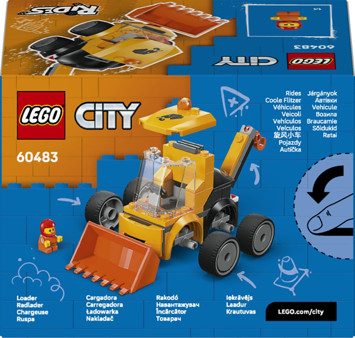 Lego City 60483 Rides Construction Loader