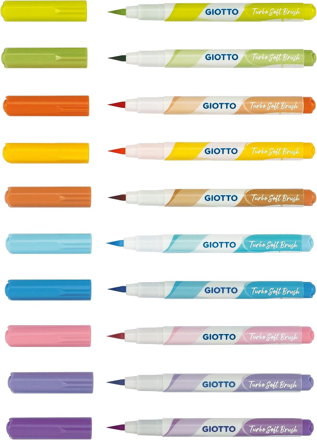Turbo Soft Brush Pastel Giotto