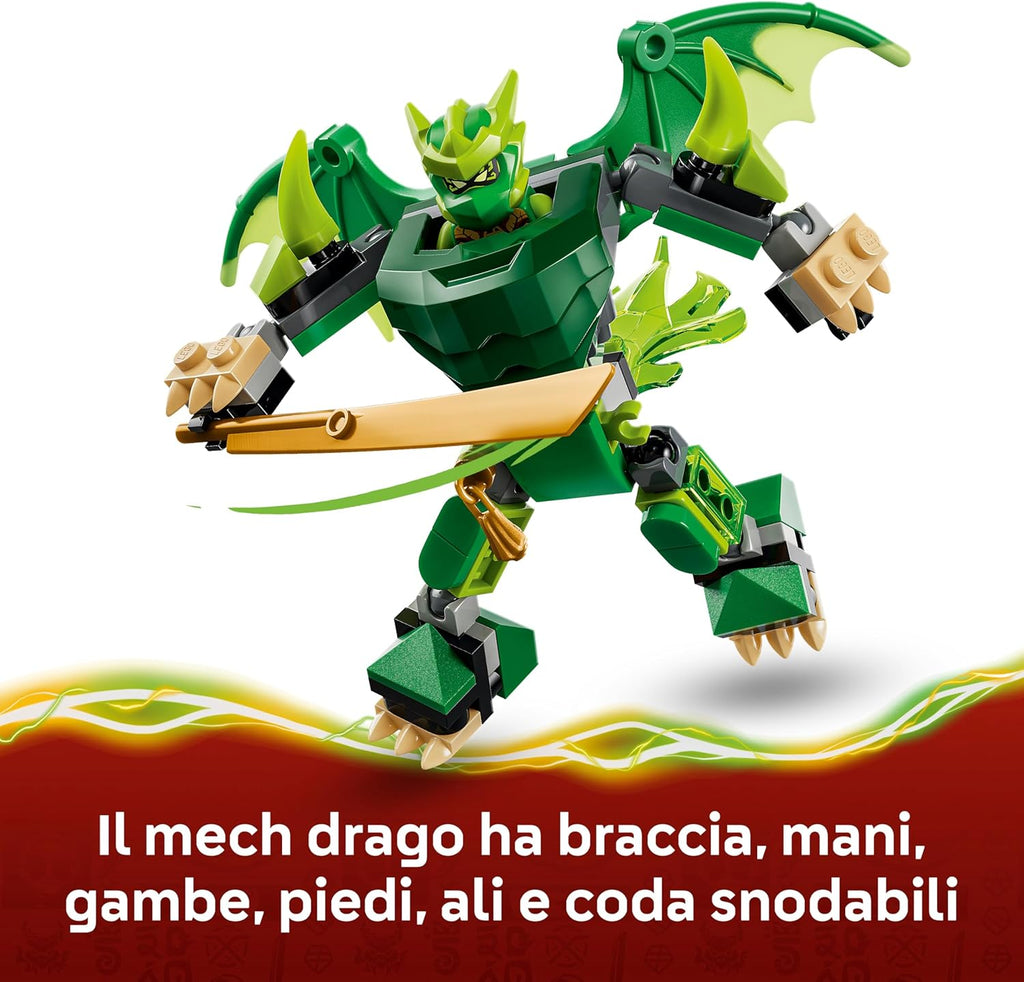 Lego Ninjago 71862 Battle Pack Mech Drago di Lloyd