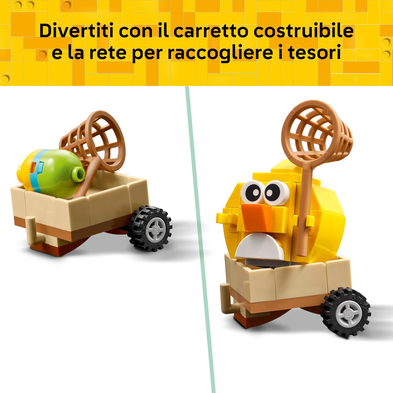 Lego 40808 Coniglietto Pasquale e Caccia alle Uova