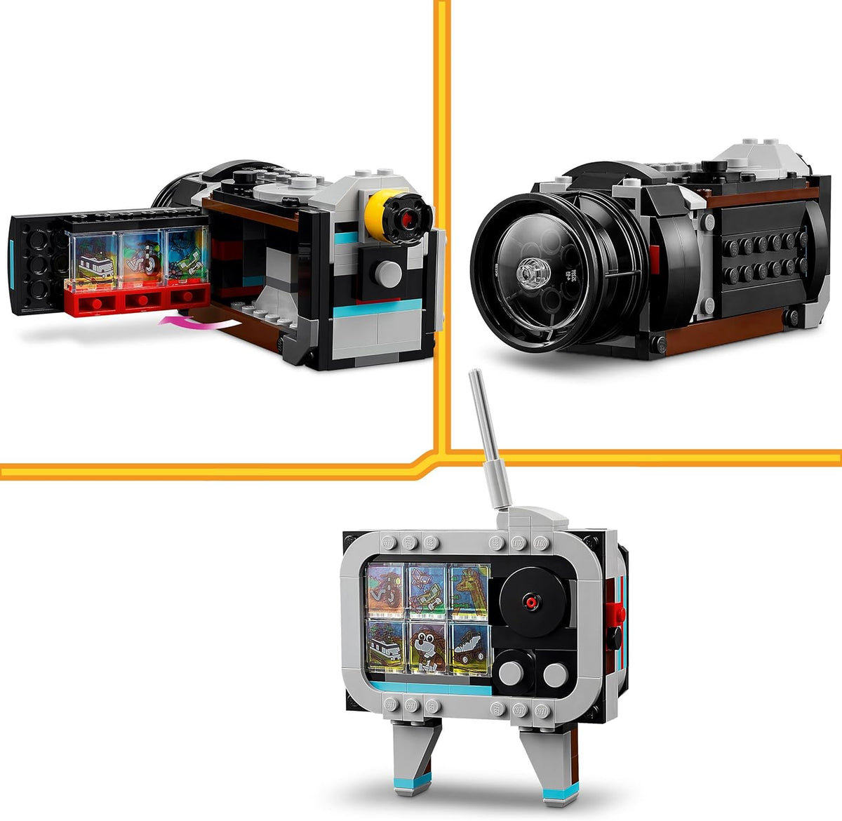 Lego Creator 31147 3 in 1 Fotocamera Retrò