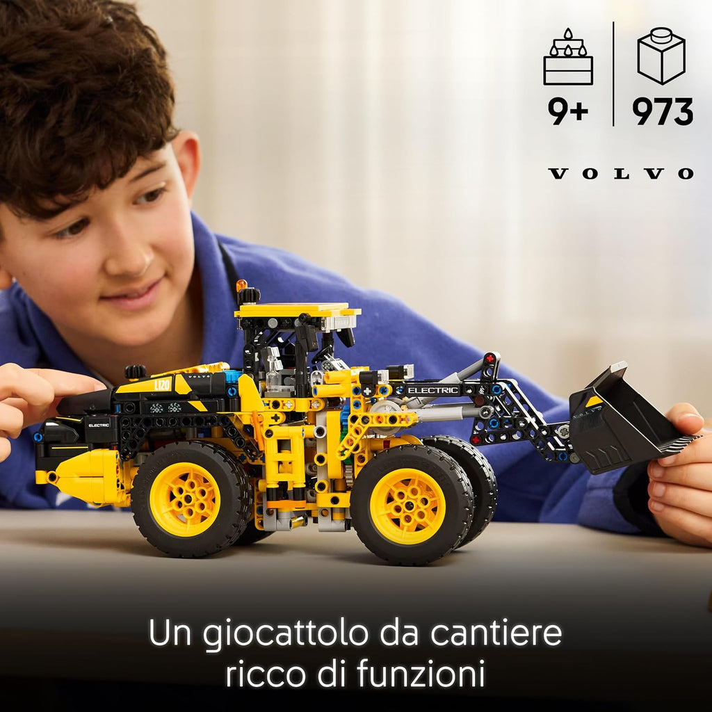 LEGO Technic 42209 Pala gommata Volvo L120 Electric