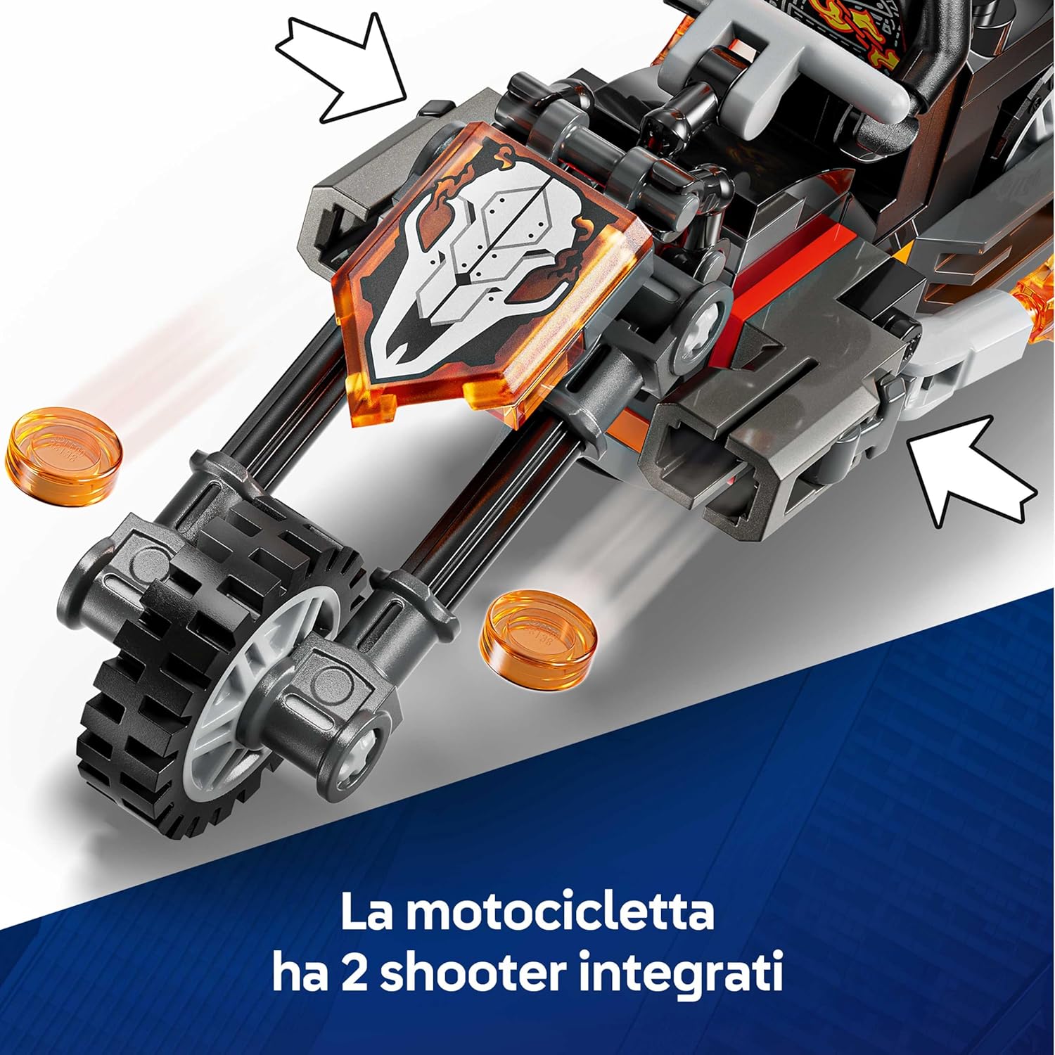 Lego Marvel 76335 Spider-Man vs. Ghost Rider in Motocicletta