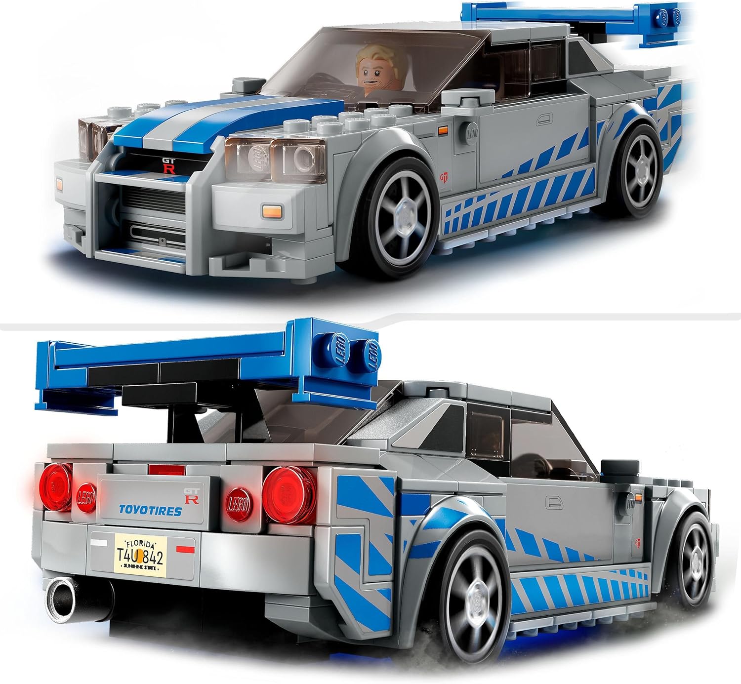 Lego Speed Champions 76917 2 Fast and 2 Furious Nissan skyline GT-R
