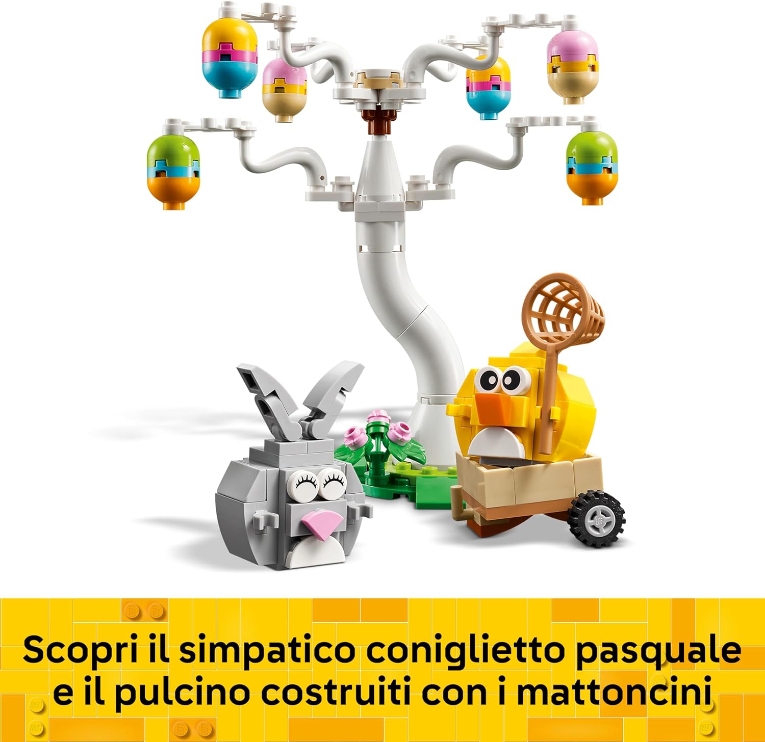 Lego 40808 Coniglietto Pasquale e Caccia alle Uova