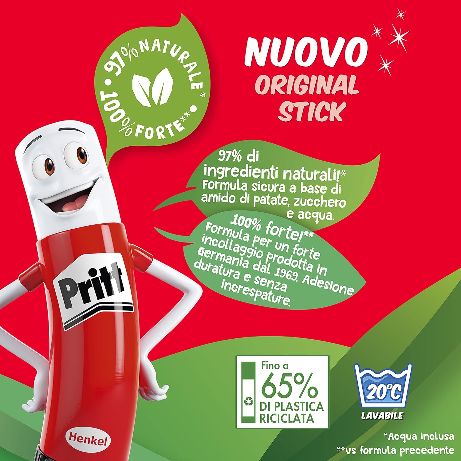 Colla Stick 11gr Piccola Pritt