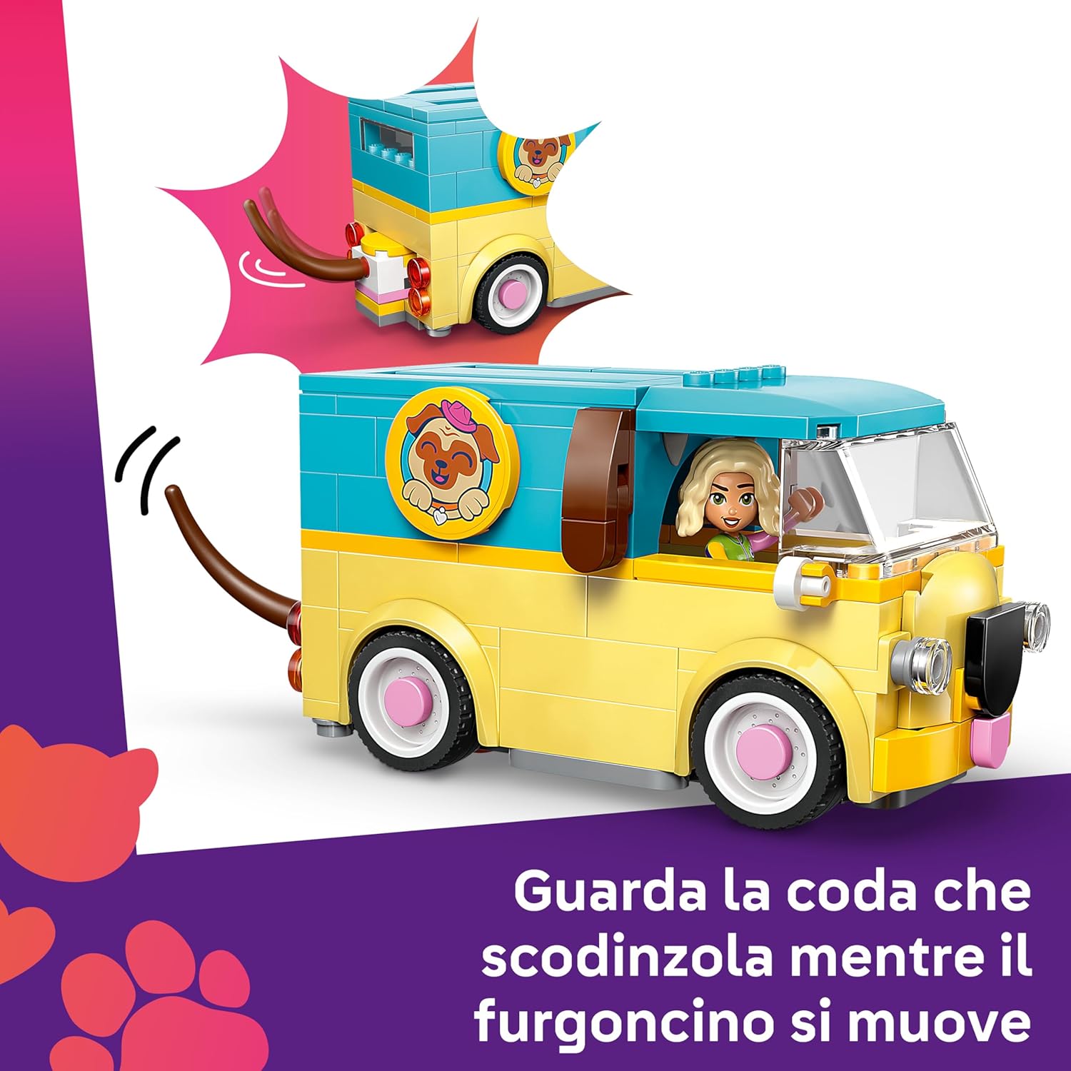 Lego Friends 42678 Furgone di accessori per animali