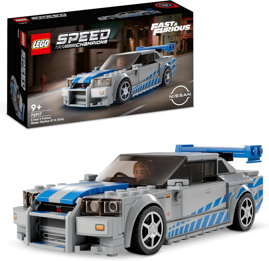 Lego Speed Champions 76917 2 Fast and 2 Furious Nissan skyline GT-R