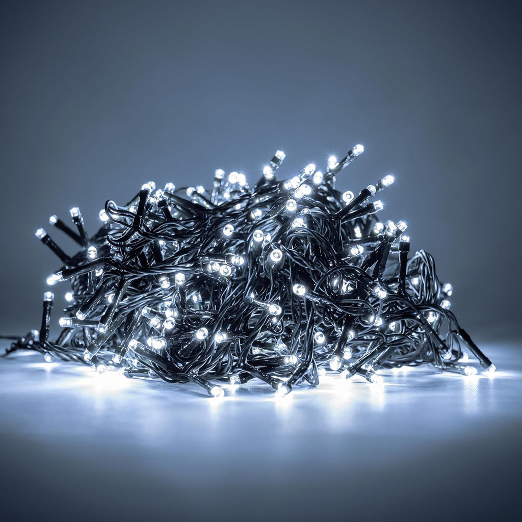 Catena Minilucciole 100 LED Bianco Freddo 5mt PreQù