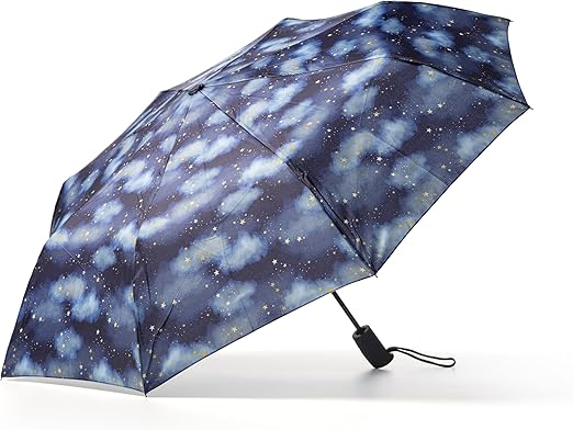 Ombrello Automatico Pattern Blu Notte Ready