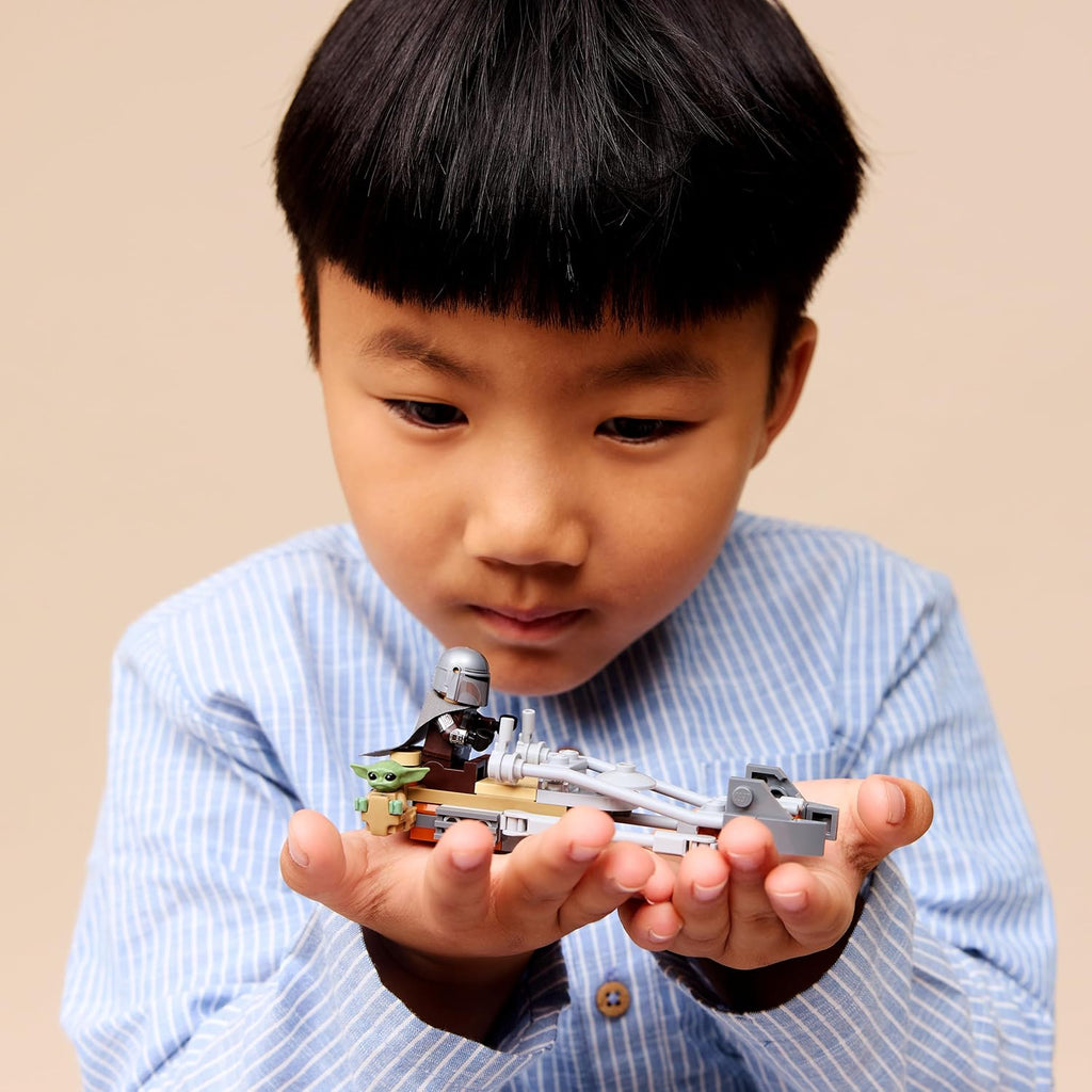 Lego Star Wars 75436 Speeder bike del mandaloriano e di Grogu