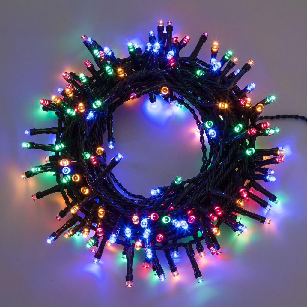 Catena Minilucciole 180 LED Multicolor 13.1mt Lotti