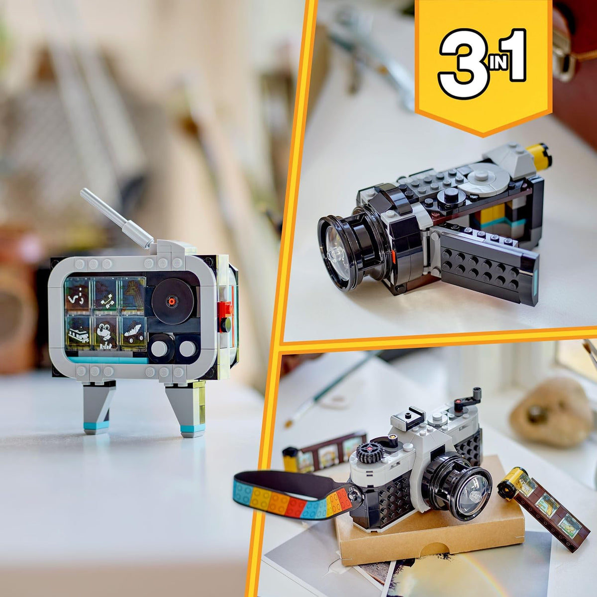 Lego Creator 31147 3 in 1 Fotocamera Retrò