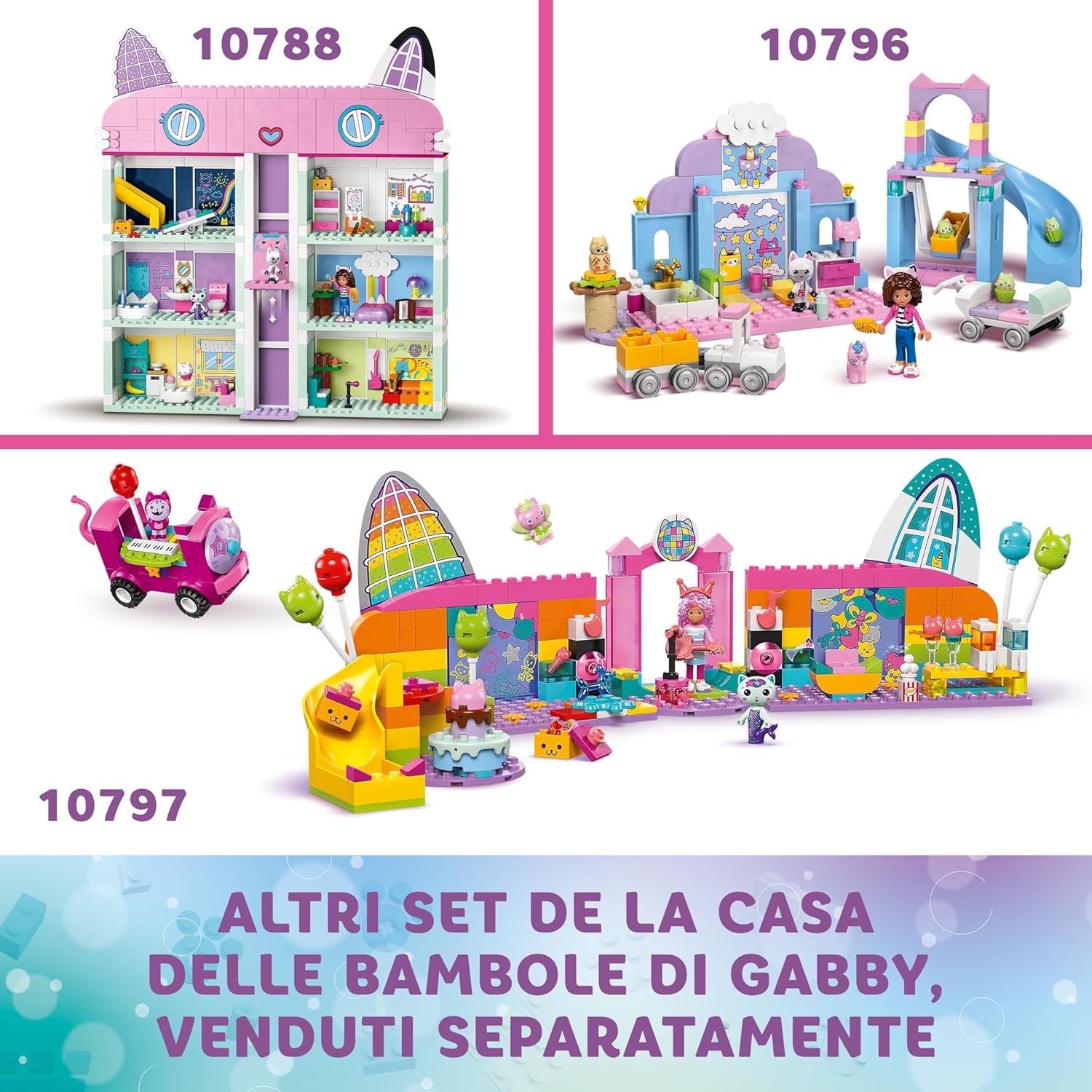 Lego Gabby's Dollhouse 10795 Creazioni con baby scatola