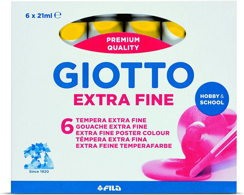 Tempera Giallo Limone 21ml Giotto