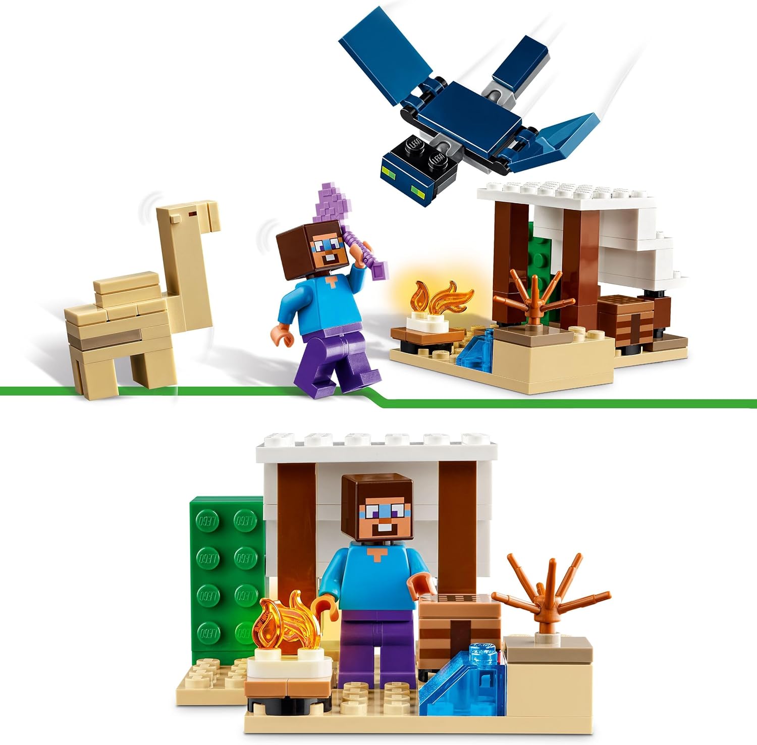 Lego Minecraft 21251 Spedizione di Steve nel deserto