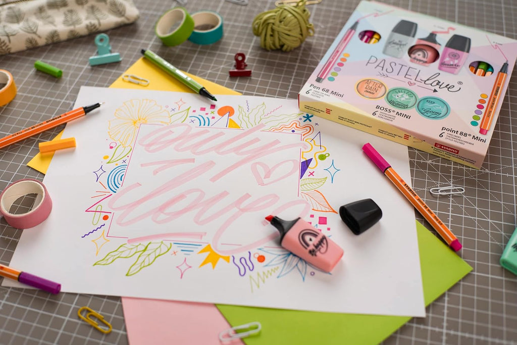 Pastel Love set Stabilo
