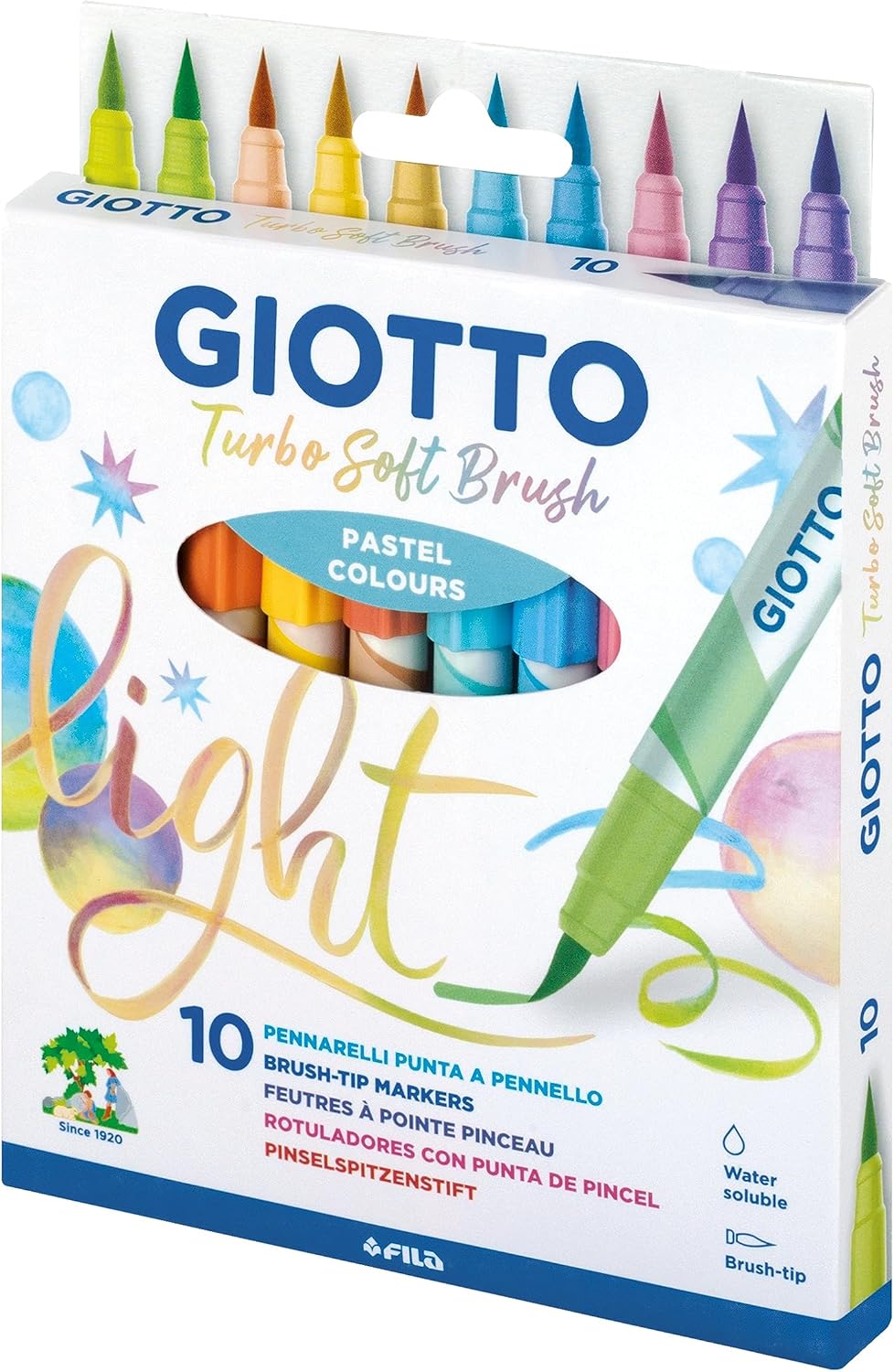 Turbo Soft Brush Pastel Giotto