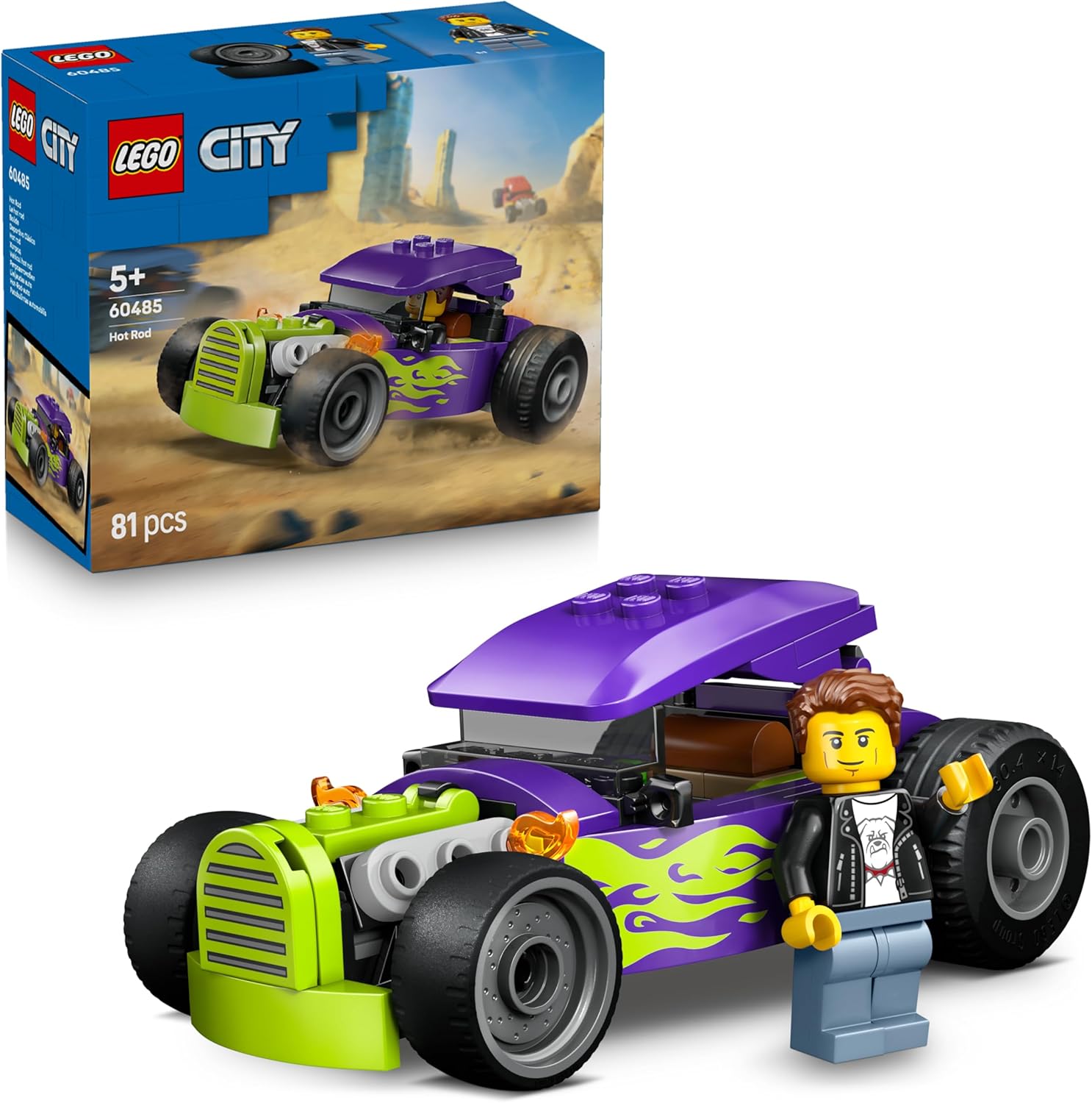 Lego City 60485 Hot Rod Race Car