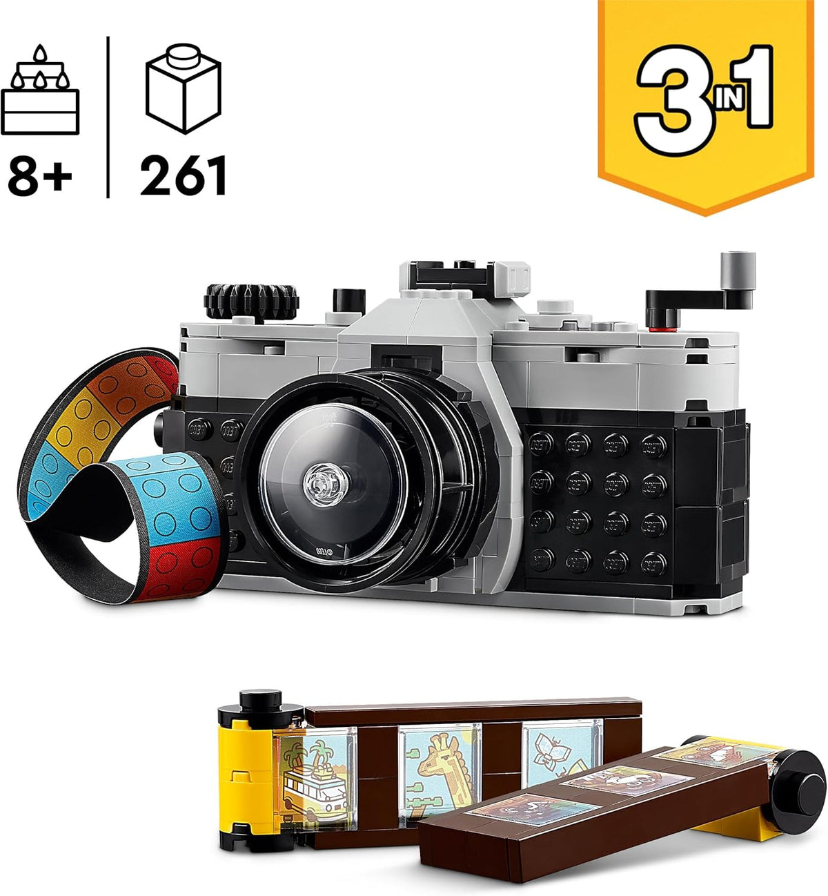Lego Creator 31147 3 in 1 Fotocamera Retrò