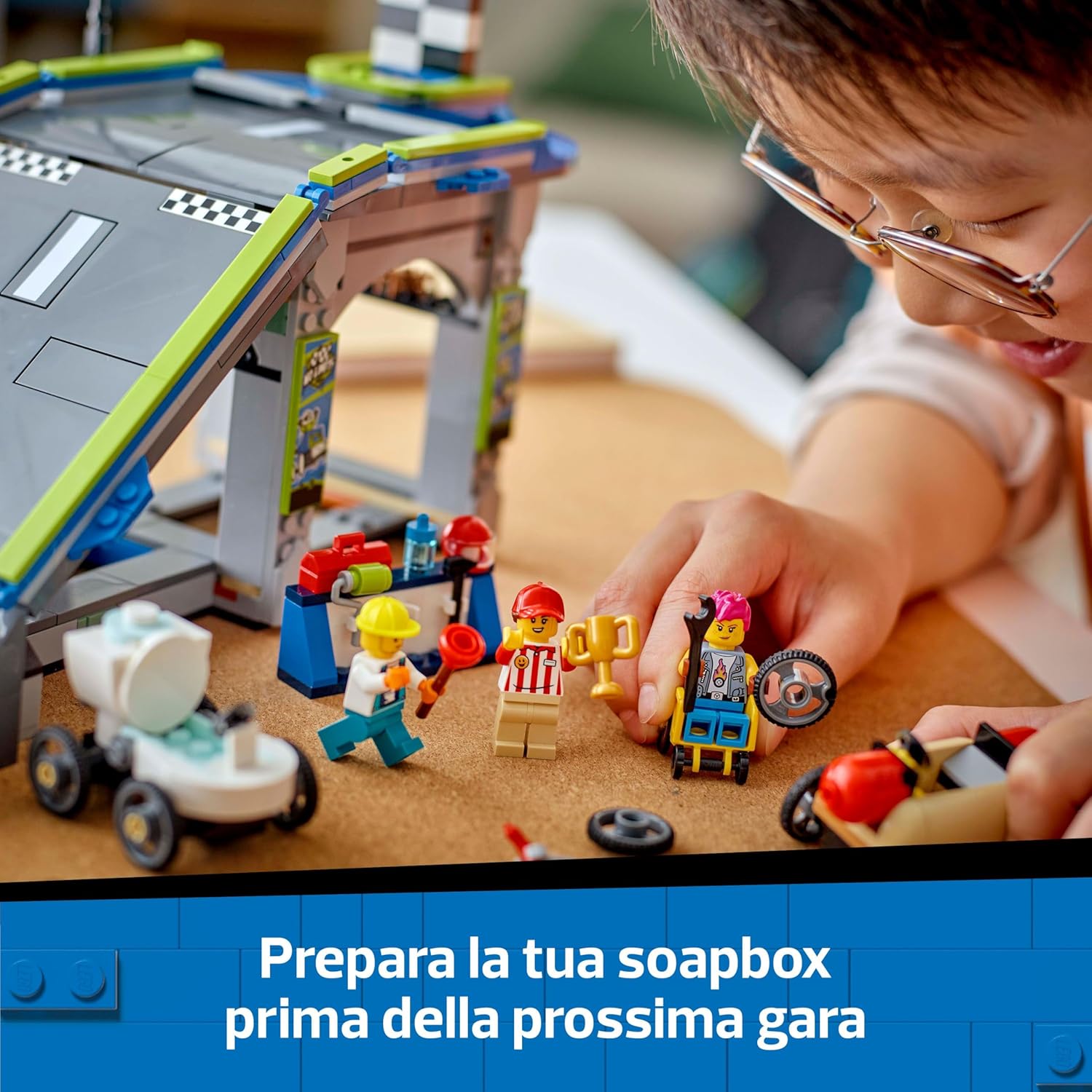 Lego City 60460 Nessun Limite: gara sulla pista a rampe