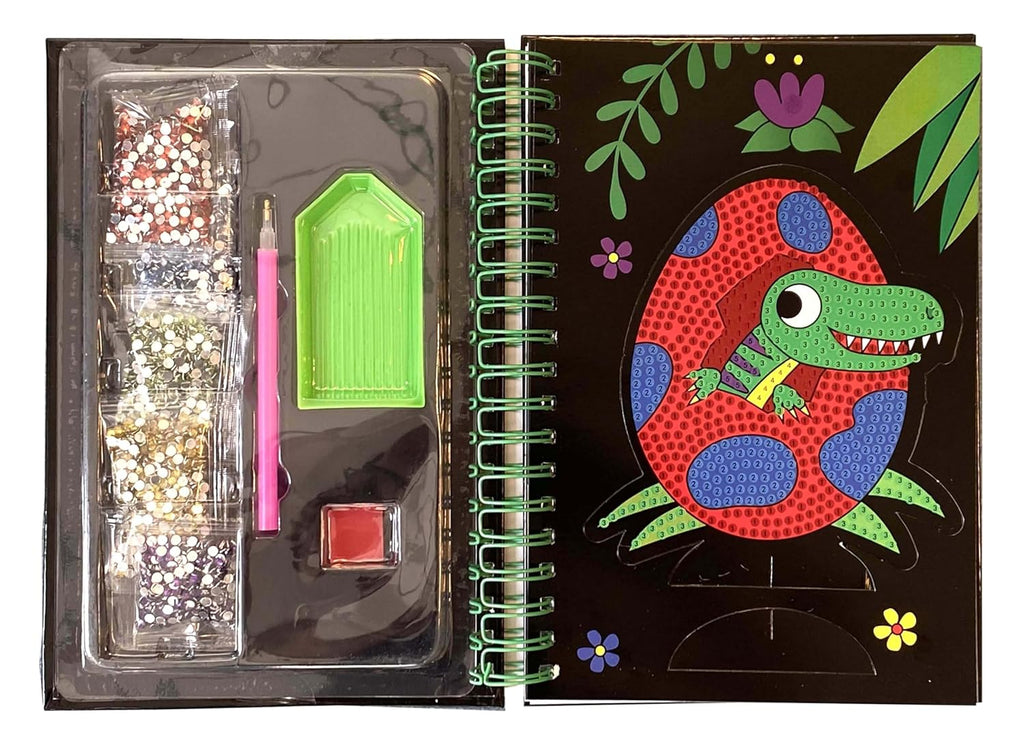 Dinosauri. Amo i Cristalli. Con 2000 adesivi. Ediz. a colori -