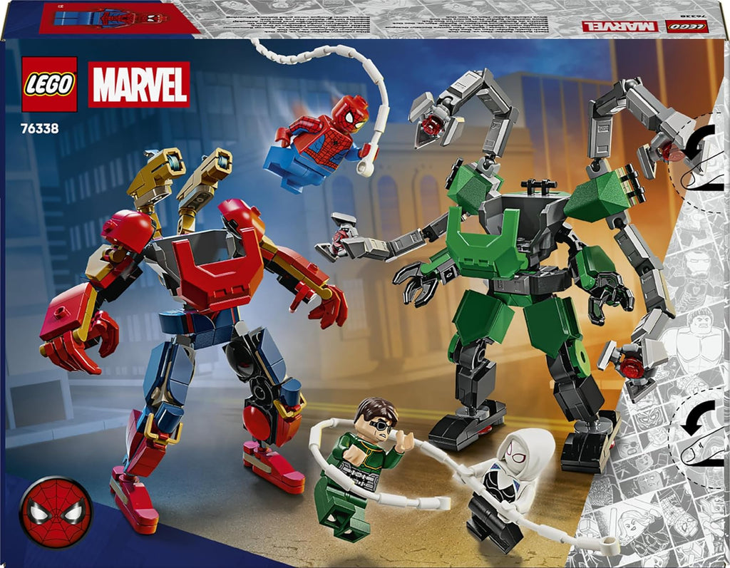 Lego Super Heroes Marvel 76338 Battaglia Mech: Spiderman vs Doc C