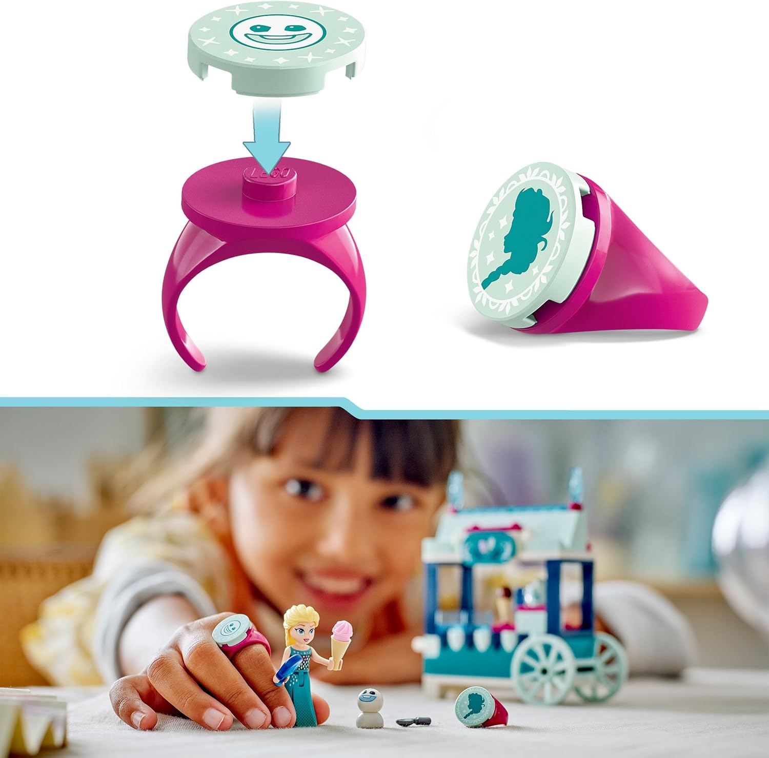 Lego Disney 43234 gelato di Elsa frozen