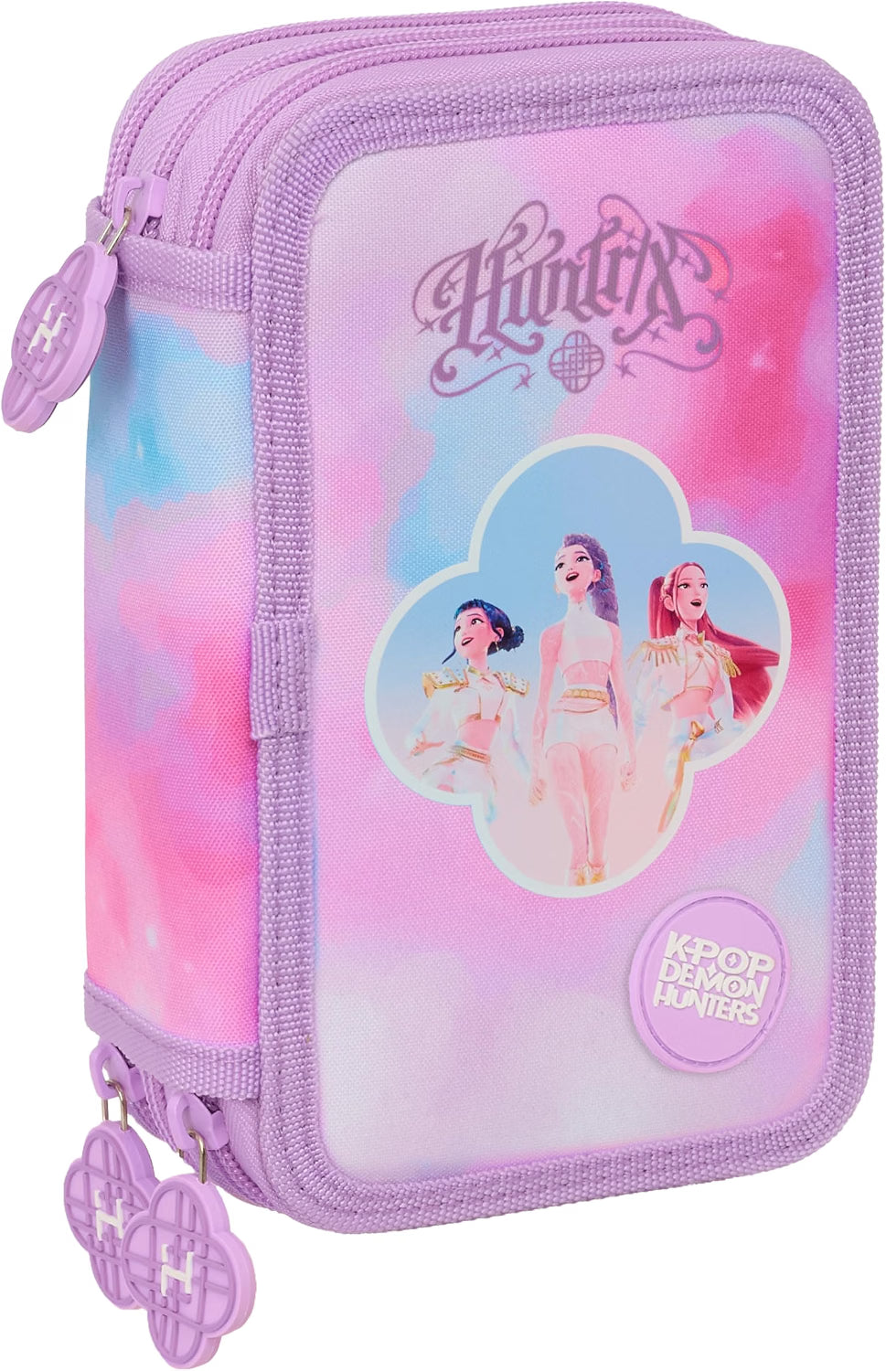 Astuccio 3 Zip Demon Hunters 37pz K-POP
