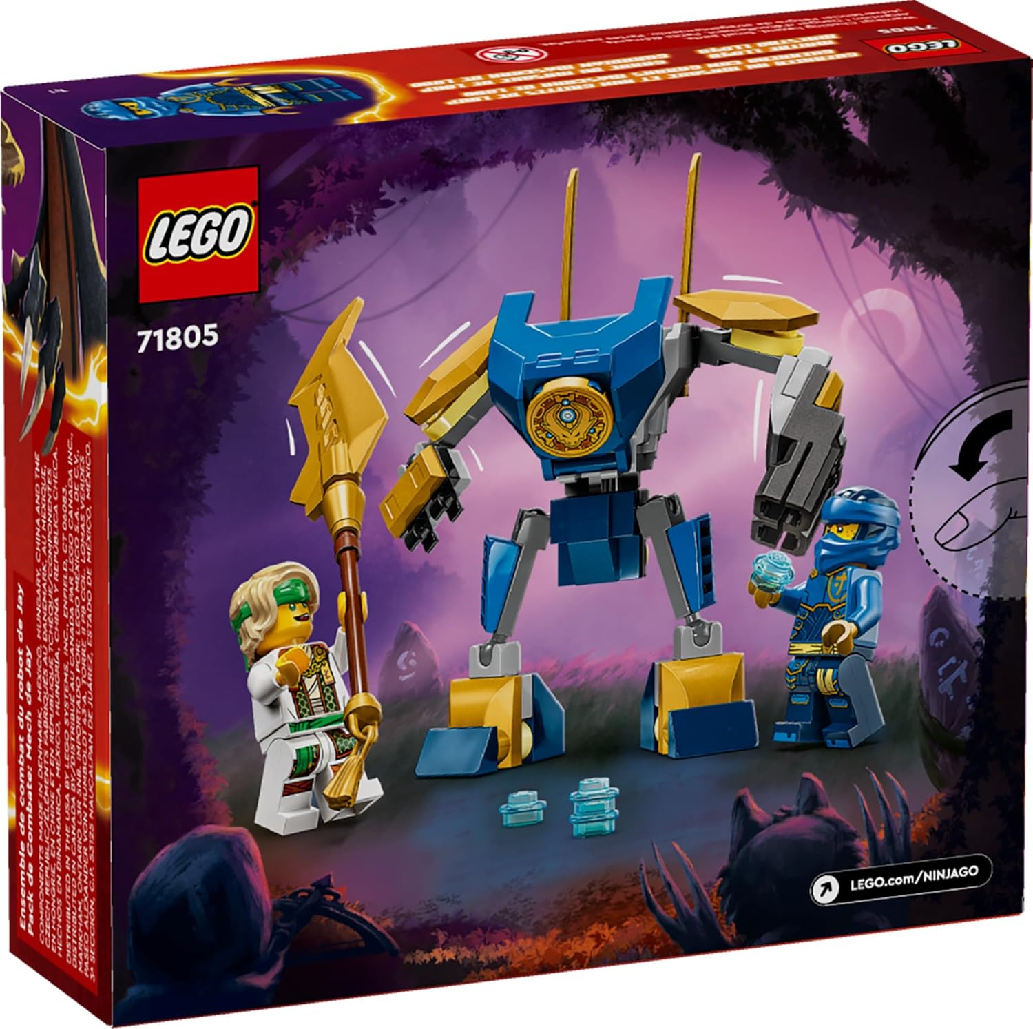 Lego Ninjago 71805 battaglia di Jay