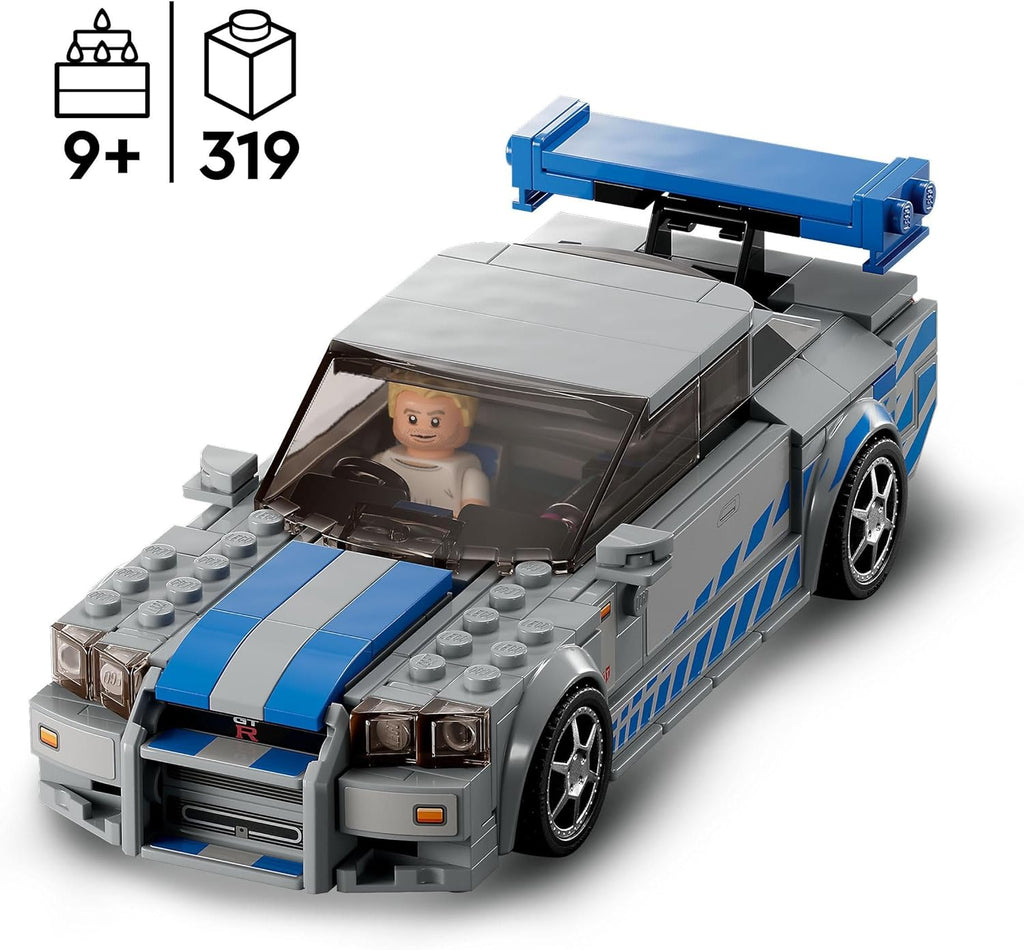 Lego Speed Champions 76917 2 Fast and 2 Furious Nissan skyline GT-R