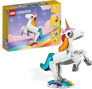 Lego Creator 31140 unicorno magico con arcobaleno