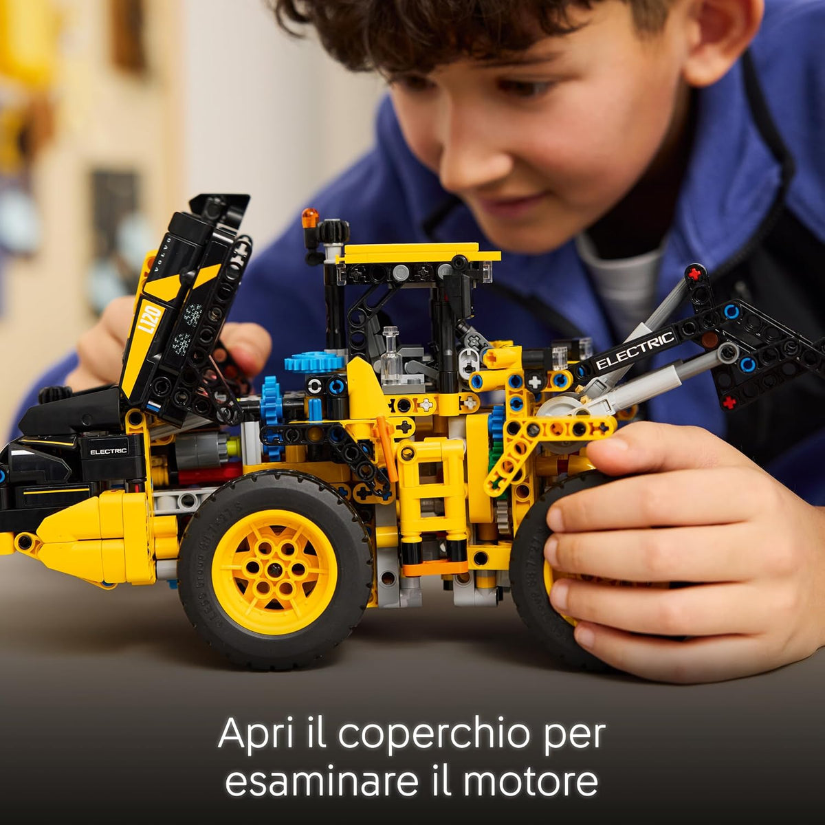 LEGO Technic 42209 Pala gommata Volvo L120 Electric