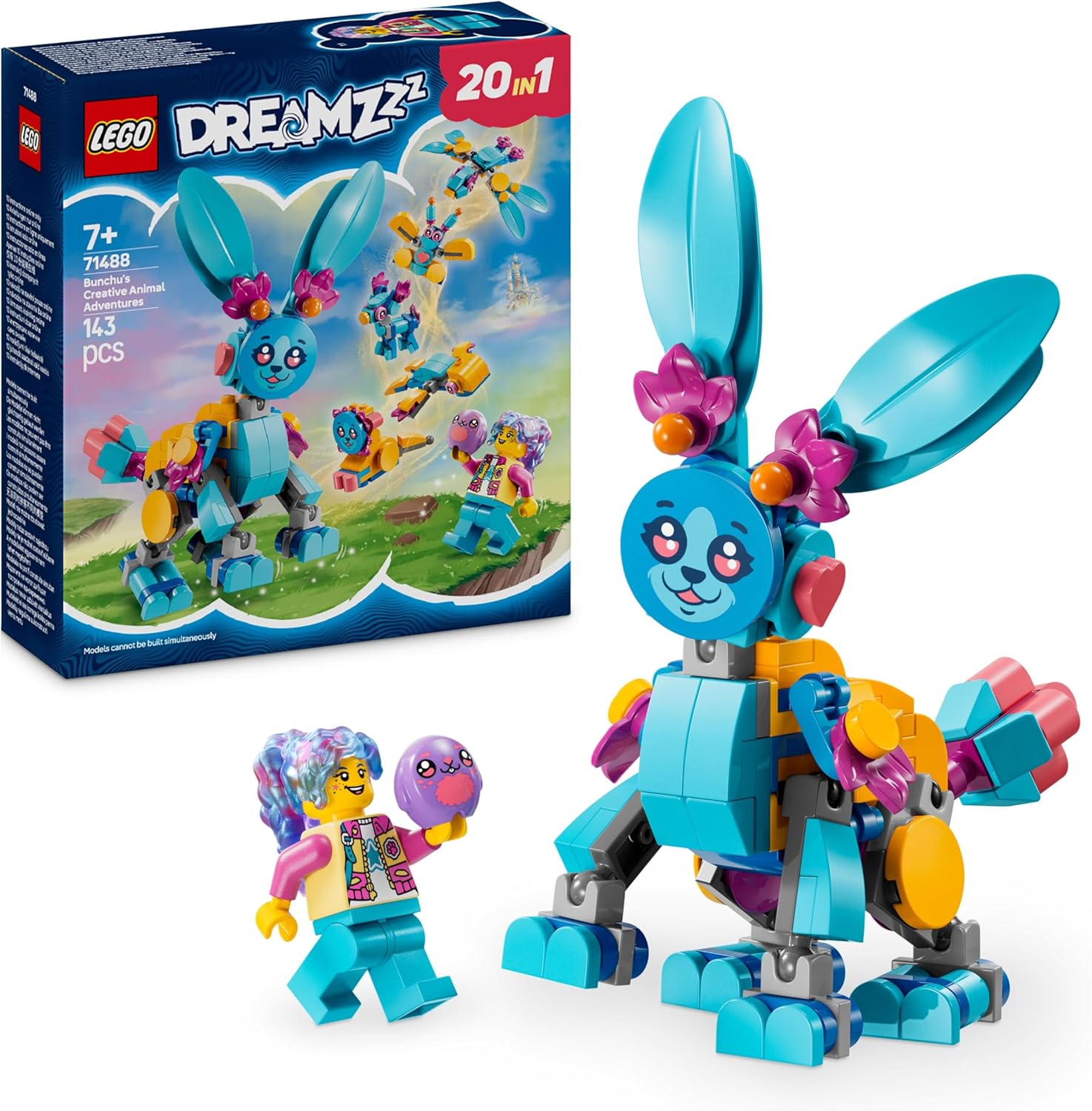 Lego Dreamzzz 71488 Avventure animali creative di Bunchu