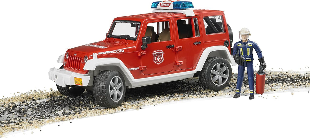 Macchina Jeep dei pompieri Emergenza 02528 Bruder