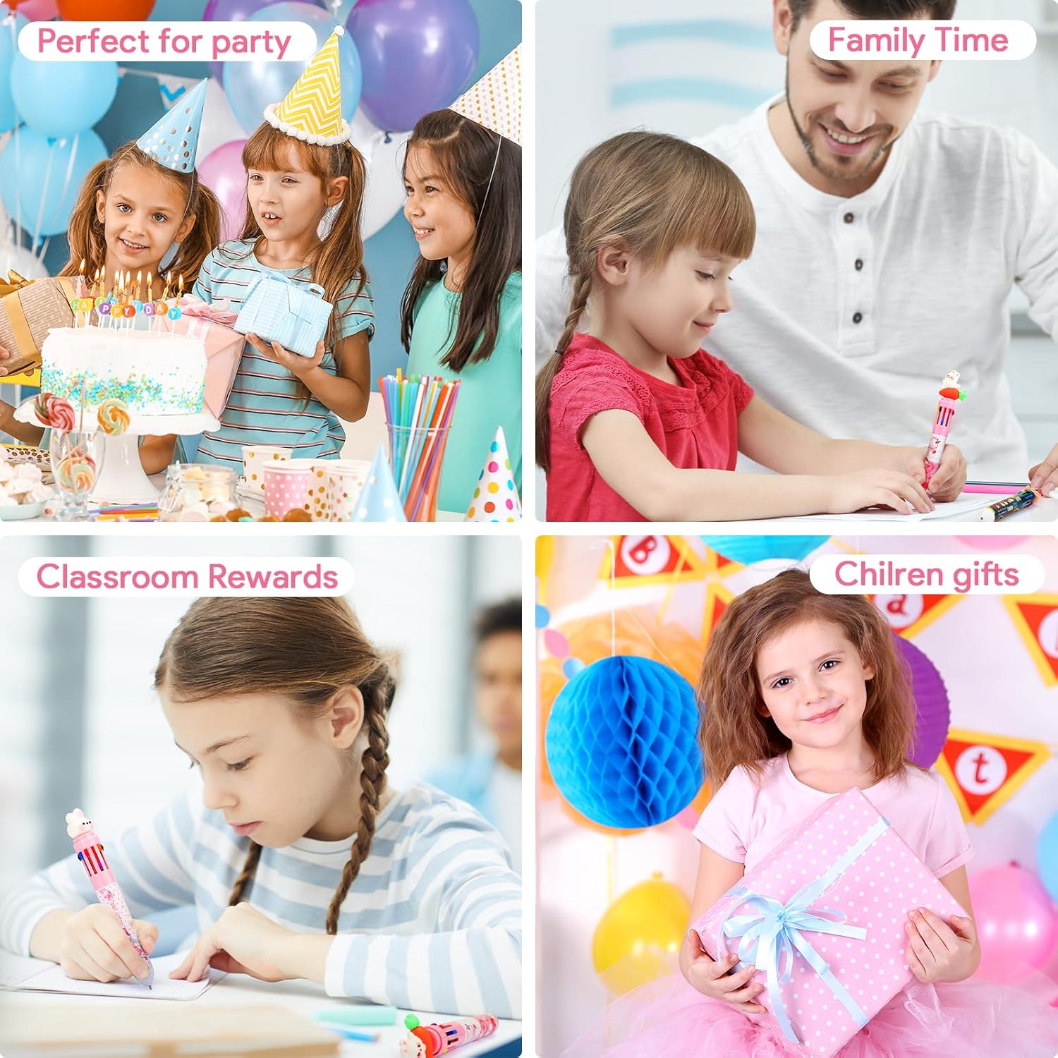 Penna Sfera 10 colori in 1 Multicolor