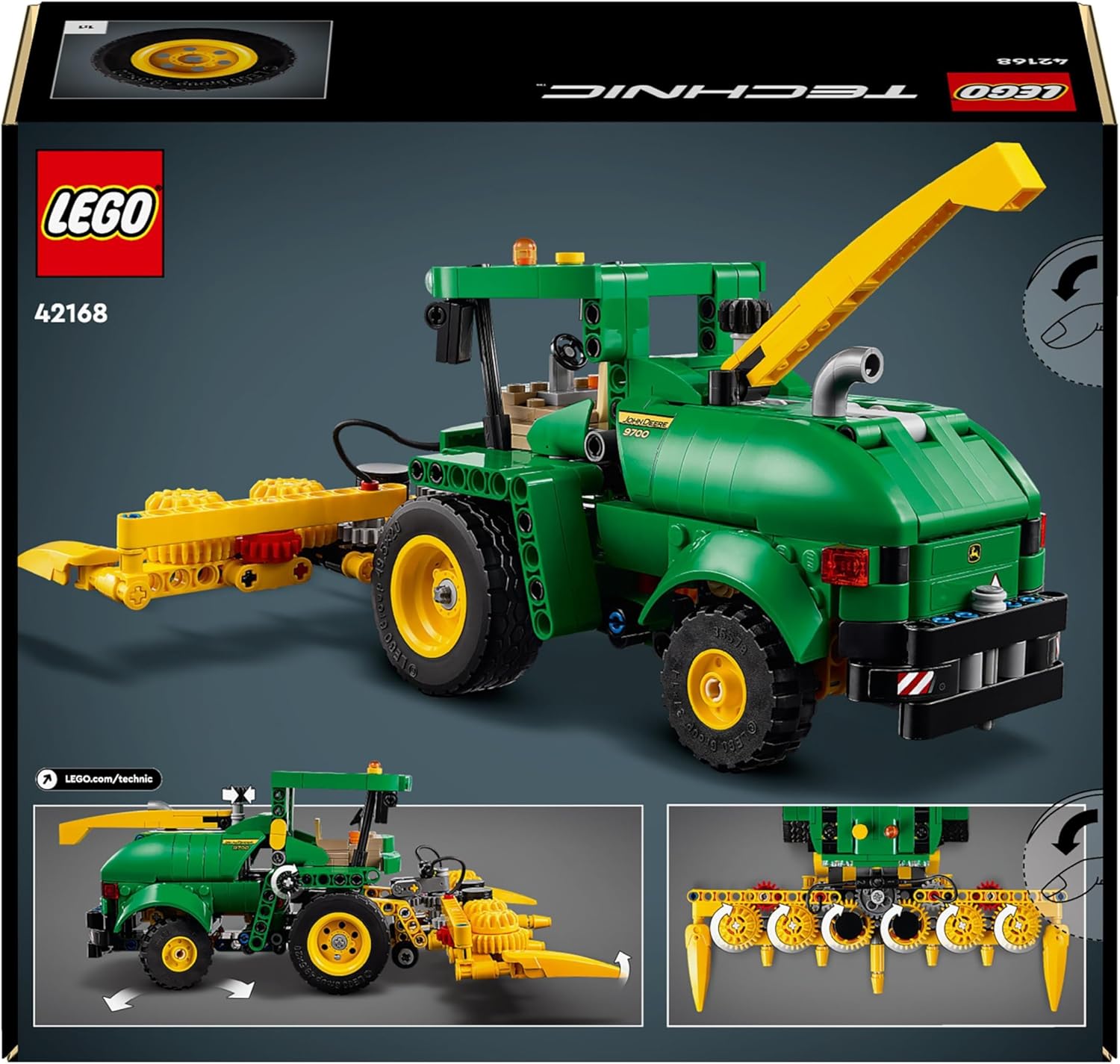 Lego Technic 42168 trattore John Deere