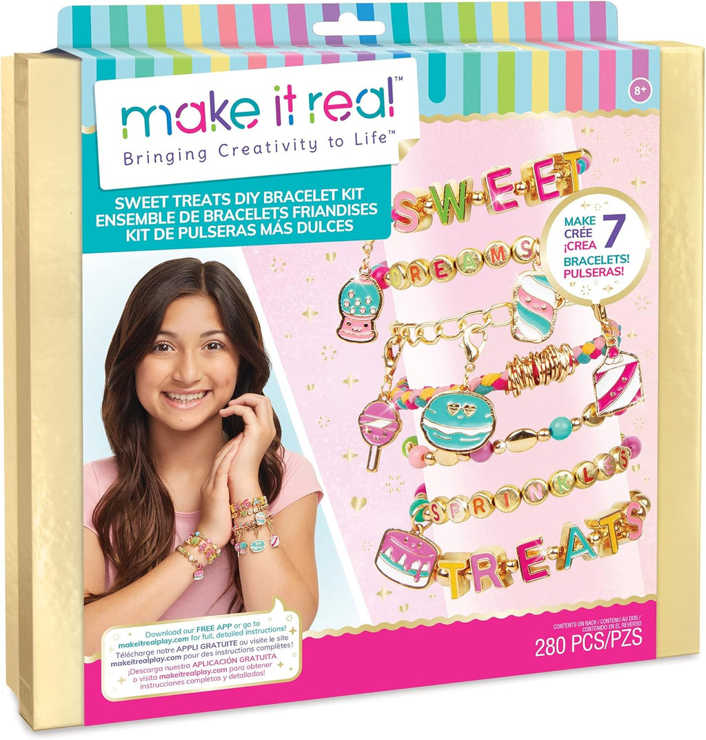 Set Braccialetti Fai da Te Dolci Dolcetti Make It Real