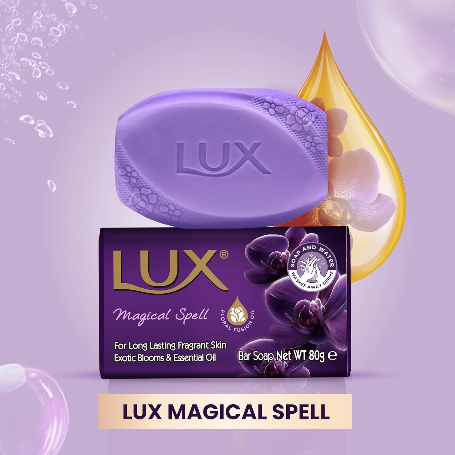 Saponetta Purple Magical Spell 80 gr Lux