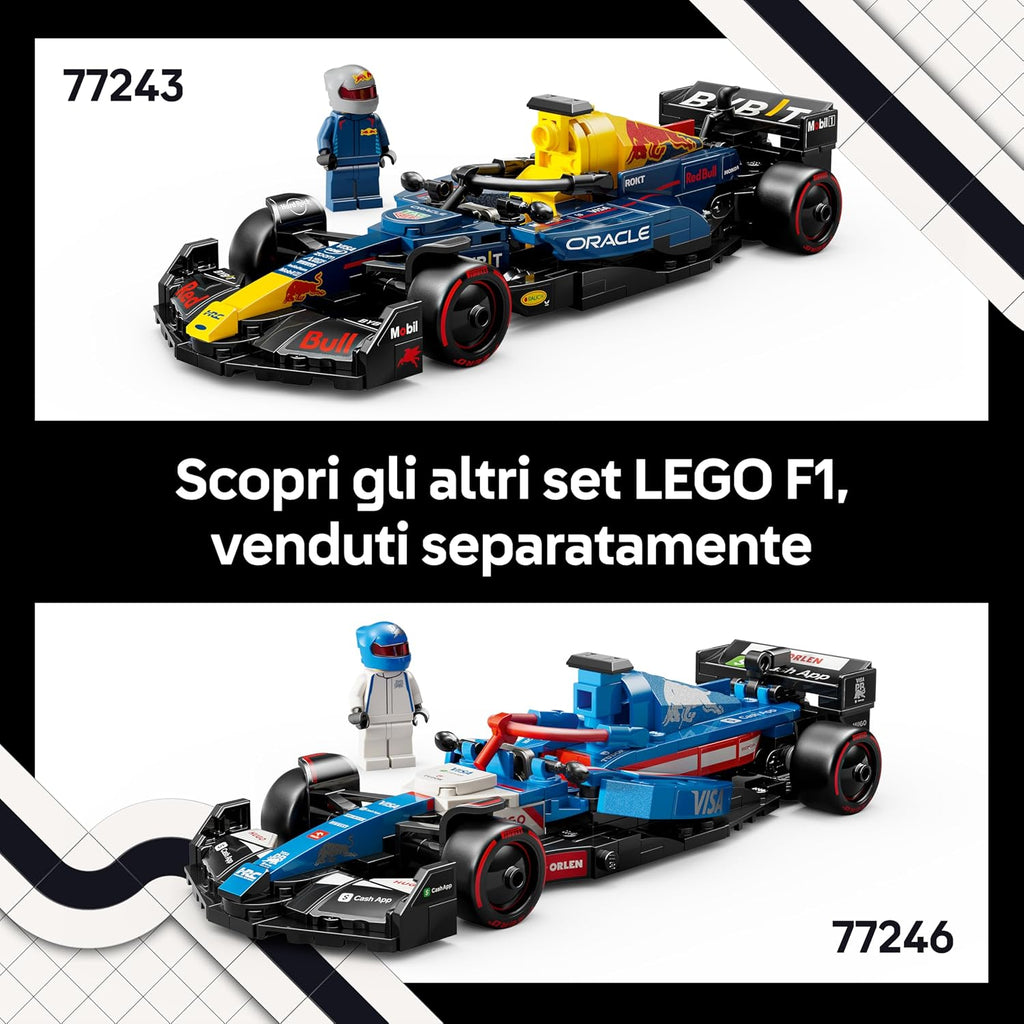Lego Speed Champions 77243 Auto da corsa F1 Oracle Red Bull Racing RB20