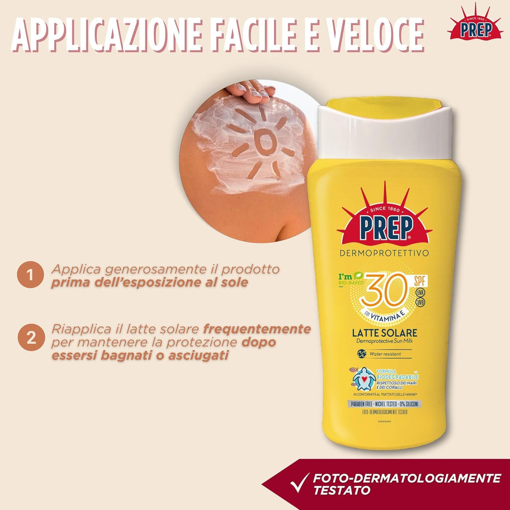 Crema Solare FP30 200ml Prep
